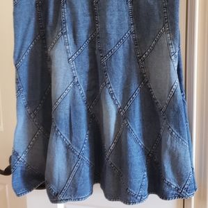 Studio West denim skirt
